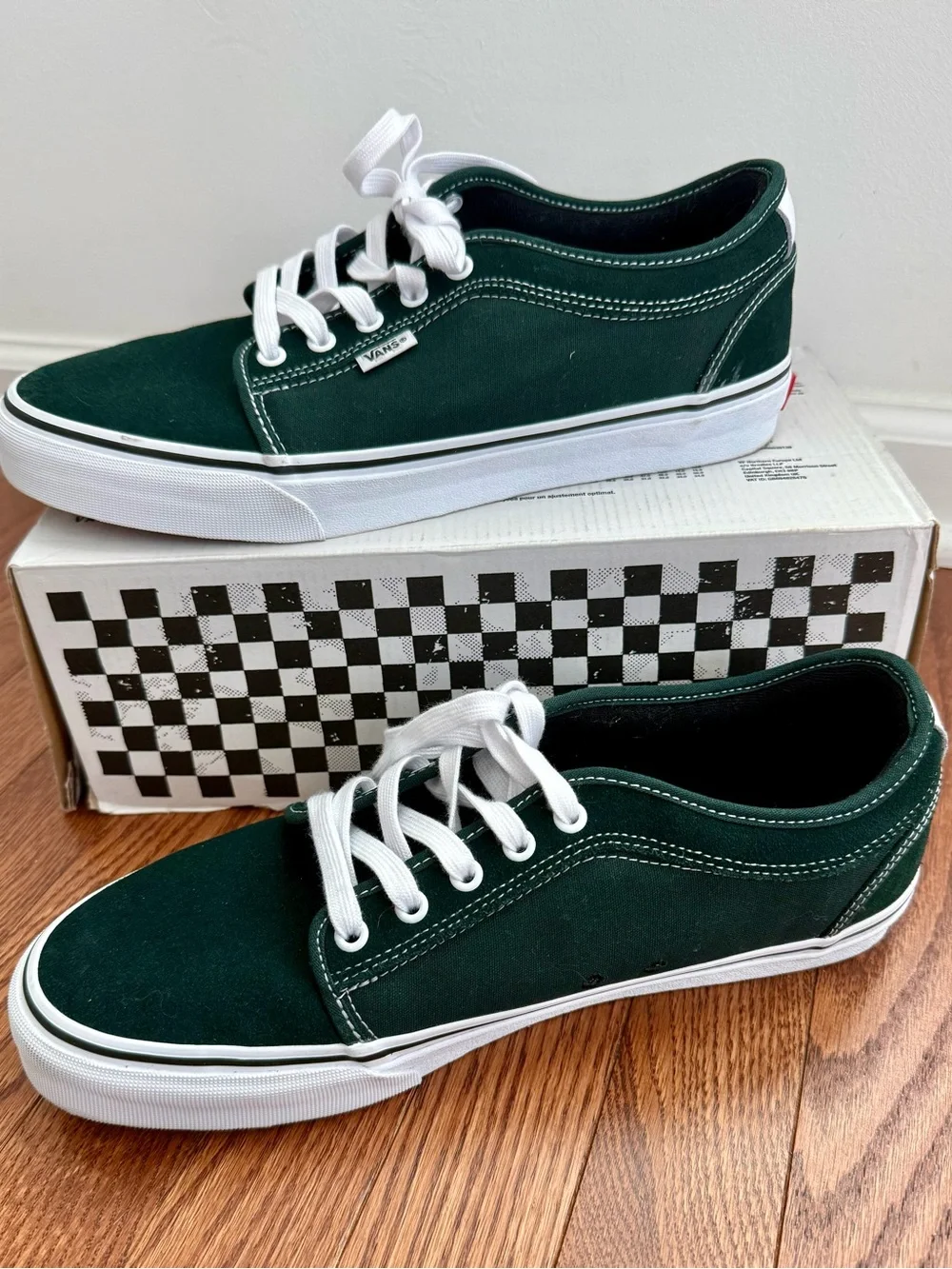 NEW - Vans Men's Dark Forest Canvas Chukka Low-Top Sneakers, 11.5